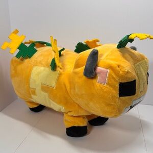Mincraft Moobloom Cow Plush Stuffed Animal Jay Franco 17” 2020 Pillow Buddy Big